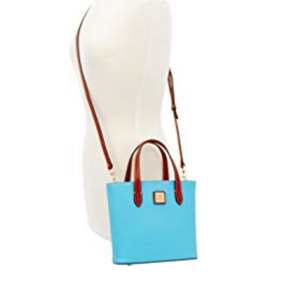 NWT! Dooney & Bourke Mini Waverly Jade Pebble Grain Leather - Picture 17 of 17